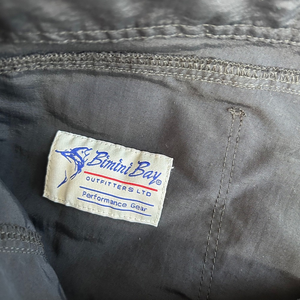 Bimini Bay Outfitters Womens Black Performance Fishing Utility Shorts Size 8 - Picture 3 of 9